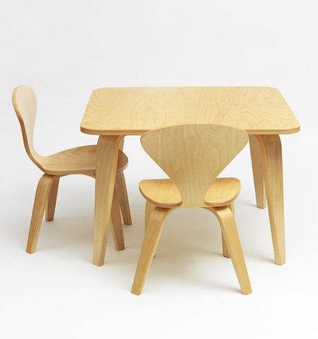现代风格课桌 - YT30 series - Cherner - 胡桃木 / 桦木 / 模压胶合板