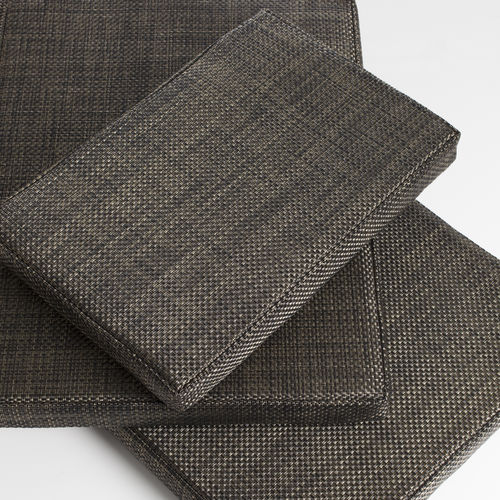 室内装饰面料 - BASKETWEAVE - Chilewich Sultan LLC - 条纹 / 复合陶瓷 / PVC
