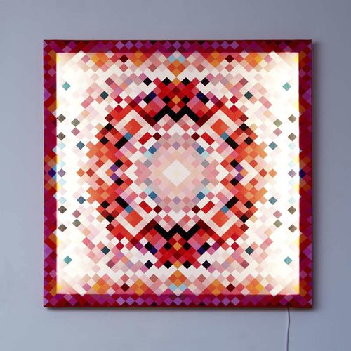 现代风格壁灯 - PIXEL TAPESTRY - Duffy London - 室内 / 棉质 / 方形