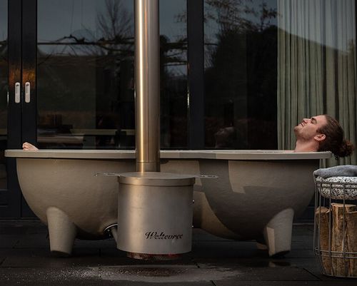 玻璃纤维北欧热浴桶 - THE DUTCHTUB LOVESEAT - dutchtub - 不锈钢 / 家用