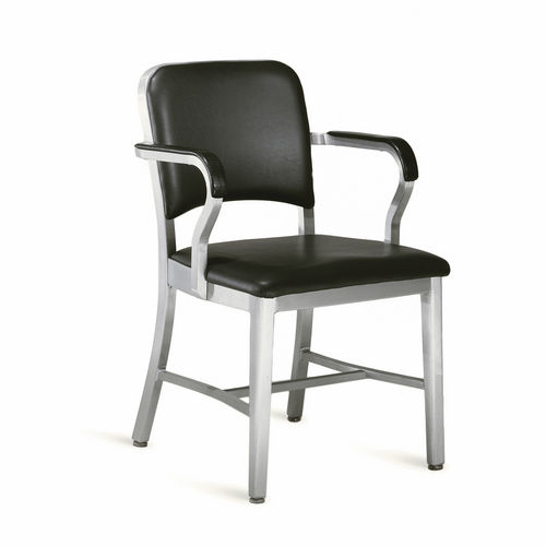现代风格椅子 - NAVY® : 1001 - emeco - 铝制 / 家用 / 带扶手