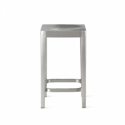 现代风格吧台凳 - STOL 24 - emeco - 铝制 / Philippe Starck 设计
