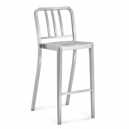 现代风格吧椅 - HERITAGE : HERBAR 30 - emeco - 金属 / 铝制 / 可叠放