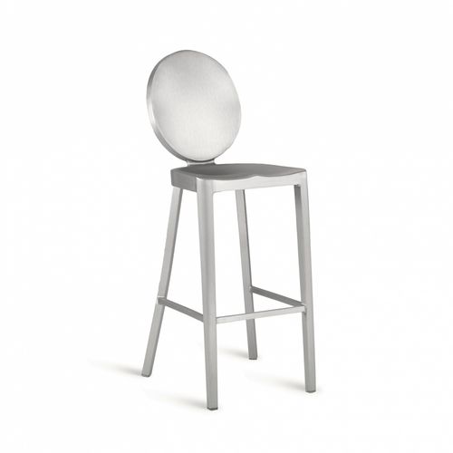 现代风格吧台凳 - KONG : KONGBAR 30  - emeco - 铝制 / 商用 / Philippe Starck 设计