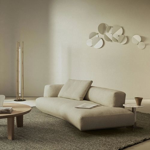 现代风格躺椅 - LOUNGESCAPE - FLEXFORM - 布料 / 皮质 / 金属