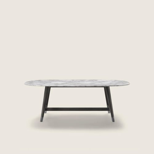 传统风格餐桌 - DESCO - FLEXFORM - 热塑性塑料 / 铝制 / 铝铸铁