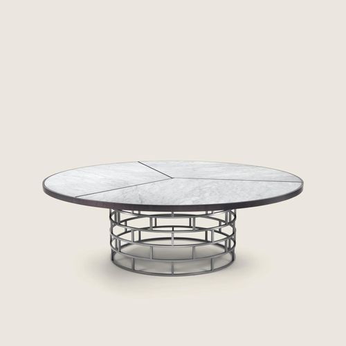 现代风格餐桌 - CROWN - FLEXFORM - 热塑性塑料 / 金属 / 白蜡木