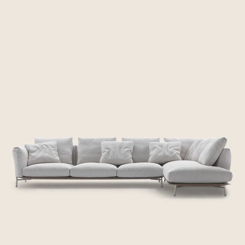 组合沙发 - AMBROEUS - FLEXFORM - 现代风格 / 用于室内 / 布料