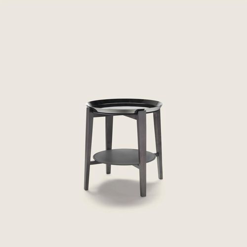 现代风格茶几 - CABAR&Eacute; - FLEXFORM - 金属 / 实木 / 胡桃木