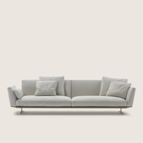 组合沙发 - EVERGREEN - FLEXFORM - 现代 / 用于室内 / 金属