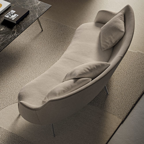 现代沙发 - GUSCIO - FLEXFORM - 用于室内 / 布料 / 聚氨酯发泡