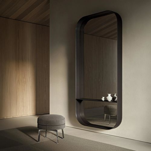 壁挂镜子 - SORETO - FLEXFORM - 现代风格 / 长方形 / 金属板
