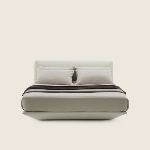 双人床 - LOUNGESCAPE - FLEXFORM - 现代风格 / 带软包床头板 / 带收纳
