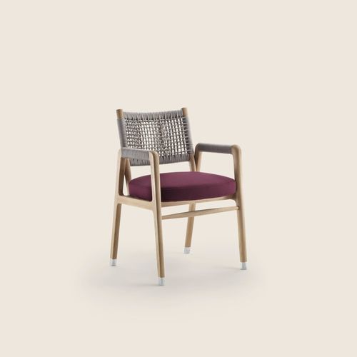 现代风格餐厅椅 - ORTIGIA OUTDOOR - FLEXFORM - 用于室外 / 热塑性塑料 / 金属