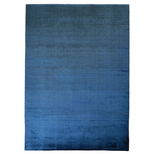 现代风格地毯 - SETA BLU ROYAL - G.T.DESIGN - 单色 / 丝绸 / 长方形