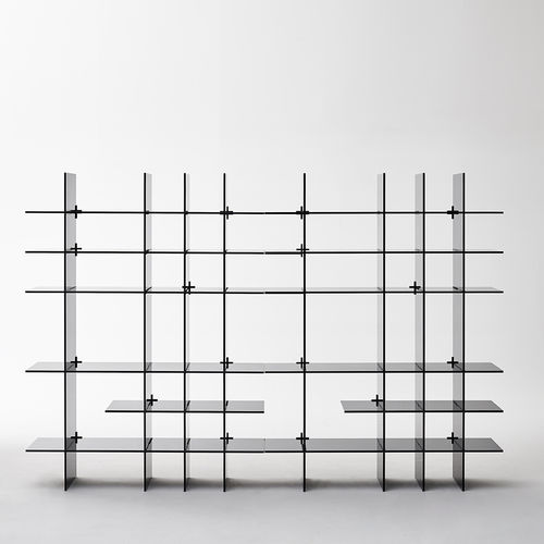 可调节置物架 - AMI-VERRE - GLAS ITALIA - 现代风格 / 玻璃 / Jean Nouvel 设计