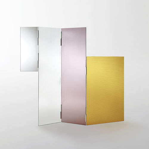 现代风格屏风 - RAYURES - GLAS ITALIA - 玻璃 / 公共机构用 / 模块化