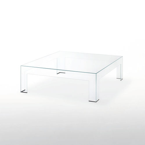 现代风格茶几 - ATLANTIS - GLAS ITALIA - 玻璃 / 长方形 / 家用