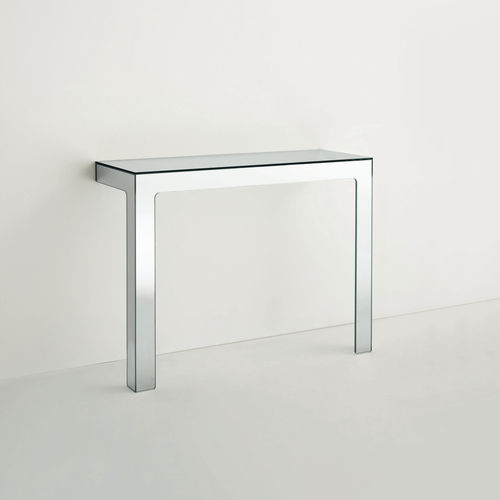 现代风格玄关桌 - MIRROR MIRROR  - GLAS ITALIA - 玻璃 / 长方形 / 家用