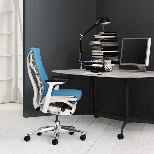现代风格办公椅 - EMBODY - Herman Miller - 布料 / 人体工学 / 高度可调节