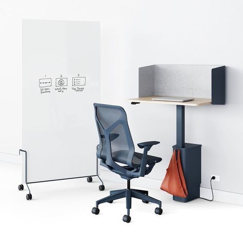 白书写板 - OE1  - Herman Miller - 放置式 / 布料 / 带轮