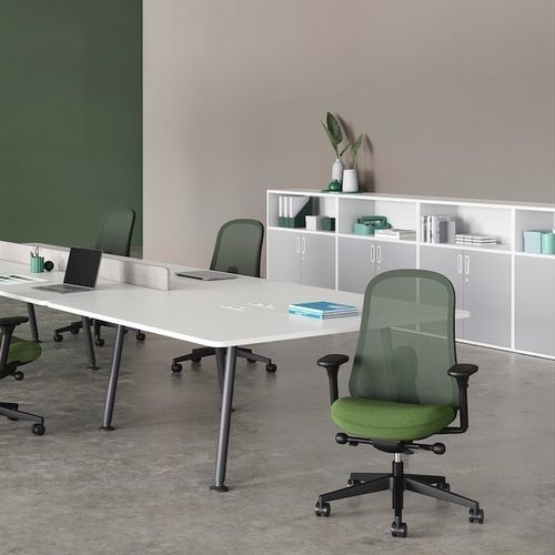 现代风格办公椅 - LINO - Herman Miller - 室内 / 布料 / 复合材料