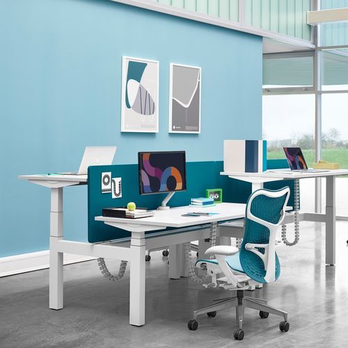 办公室屏幕支架 - FLO  - Herman Miller - 多头