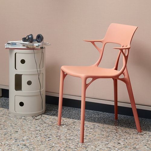 现代风格椅子 - A.I - Kartell - 室内 / 金属 / 热塑性塑料