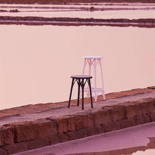 现代风格凳子 - A.I - Kartell - 聚碳酸酯 / 塑料桌脚 / Philippe Starck 设计