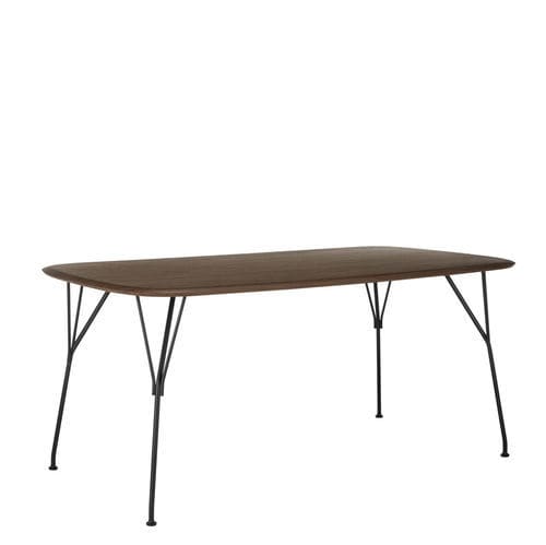 现代风格桌 - VISCOUNT - Kartell - 木制贴皮 / MDF / 胡桃木