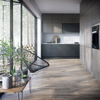 现代风格厨房 - HARMONY - HTH Køkkener - 层压材料 / 实木 / 无把手
