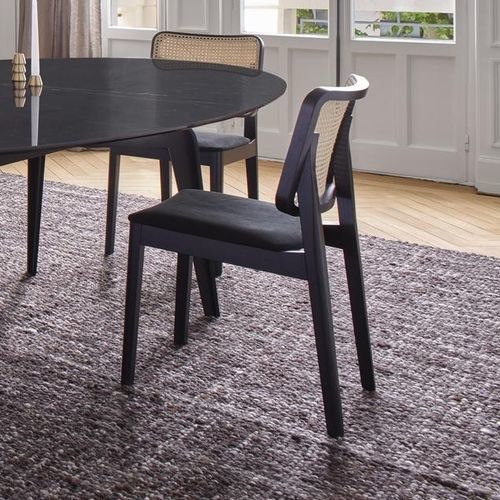 现代风格椅子 - TAMBOUR - Ligne Roset - 室内 / 布料 / 藤编