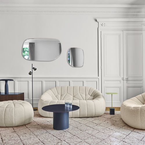 现代风格沙发 - OTTOMAN - Ligne Roset - 布料 / 聚氨酯发泡 / 皮质