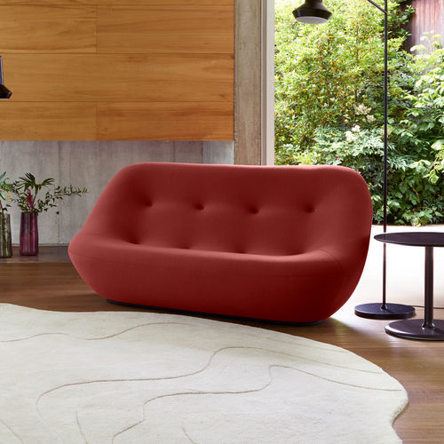 现代风格沙发 - BONNIE - Ligne Roset - 布料 / 皮质 / 带可拆保护罩