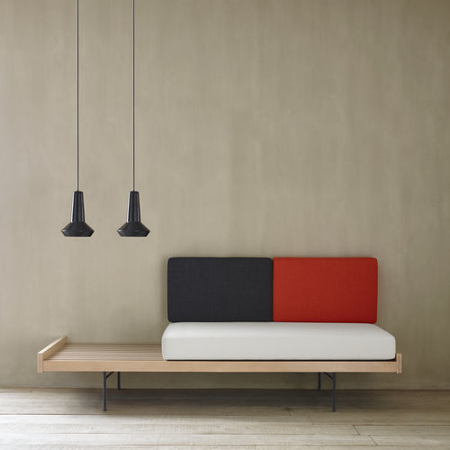现代风格贵妃沙发椅 - Ligne Roset - 布料 / 山毛榉木 / 美国胡桃木