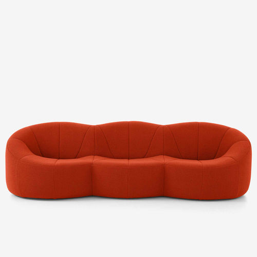 现代风格沙发 - PUMPKIN  - Ligne Roset - 布料 / 聚氨酯发泡 / 皮质