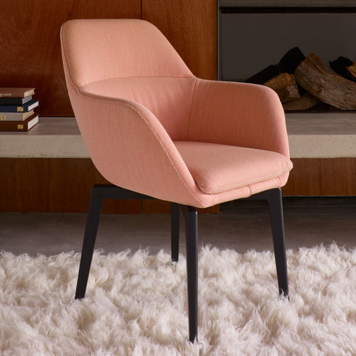 现代风格椅子 - AMÉDÉE - Ligne Roset - 室内 / 布料 / 聚氨酯发泡