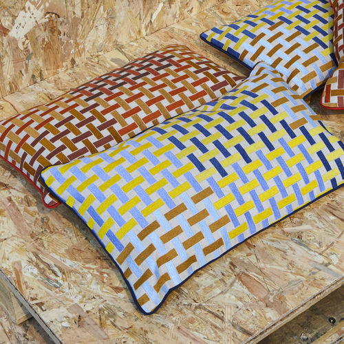 沙发垫子 - CRUCIVERBA - Ligne Roset - 长方形 / 图案 / 家用