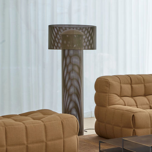 落地灯 - ASOLA - Ligne Roset - 钢 / 镀锌钢板 / PVC