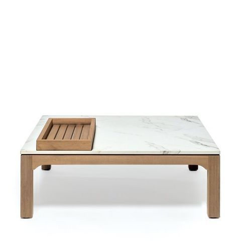 现代茶几 - STADEL - LONGHI S.p.a. - HPL / 伊罗科桌脚 / 正方形
