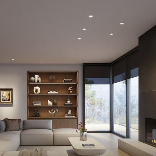 嵌入式筒灯 - D2R-TW-AD - LUTRON ELECTRONICS - LED式 / 圆形 / 正方形