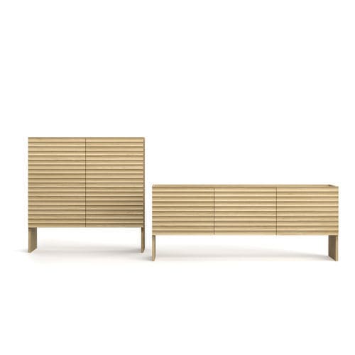 餐具柜 - ROWS - MOROSO - 高脚 / 现代风格 / MDF