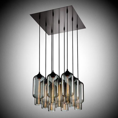 现代风格枝形吊灯 - PACK 9 CHANDELIER - Niche Modern - 玻璃 / 白炽