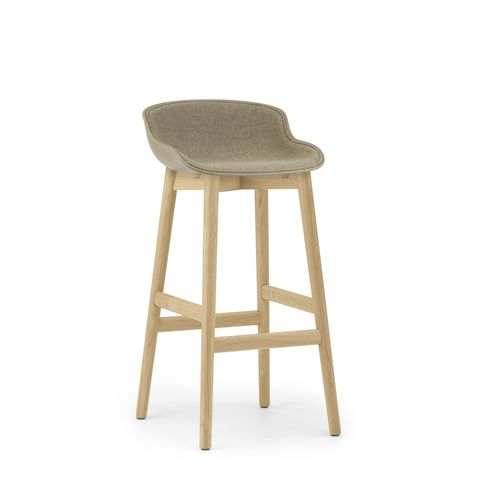 现代风格吧台凳 - HYG  - Normann Copenhagen - 皮质 / 布料 / 聚丙烯
