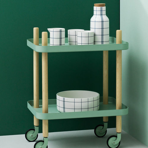 服务备餐桌 - BLOCK - Normann Copenhagen - 家用 / 白蜡木 / 钢