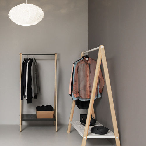 落地式挂衣架 - TOJ - Normann Copenhagen - 现代风格 / 钢 / 白蜡木