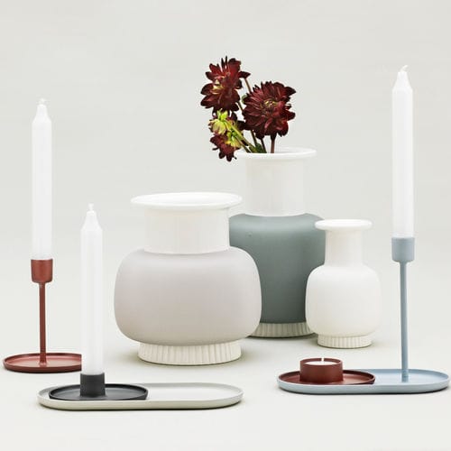 现代风格花瓶 - NYHAVN - Normann Copenhagen - 瓷质