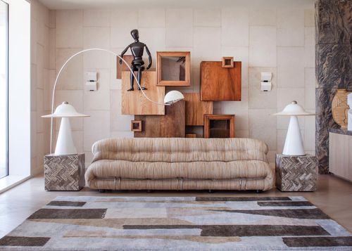 现代风格地毯 - DISTRICT - The Rug Company - 图案 / 丝绸 / 竹制