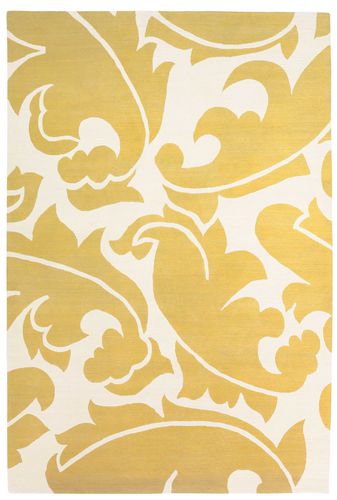 现代风格地毯 - OVERLEAF - The Rug Company - 花朵图案 / 羊毛 / 长方形