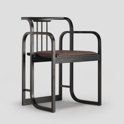 现代风格访客椅 - WYANDOTTE  - Skram Furniture - 室内 / 皮质 / 金属